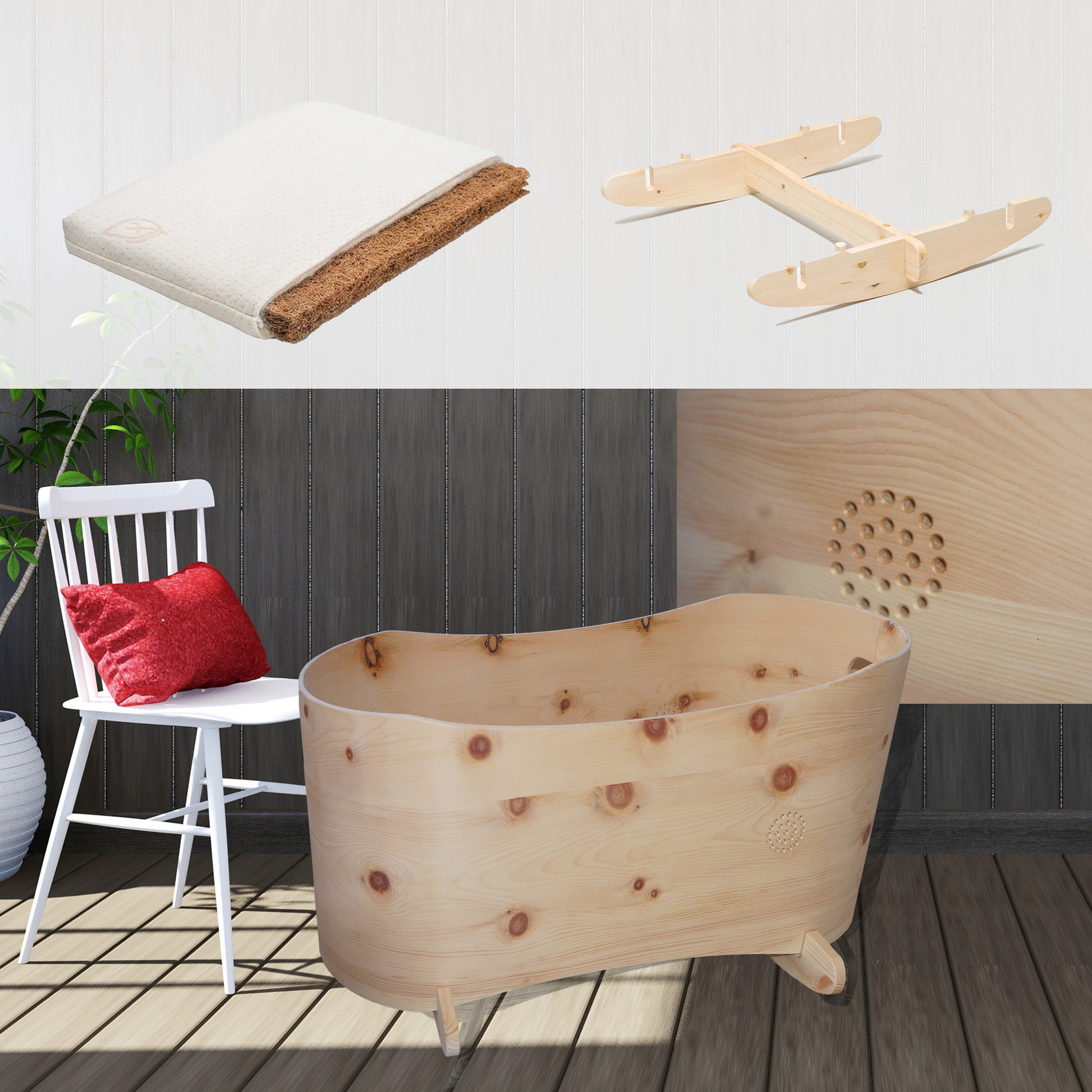 BABYBETT aus Zirbenholz - Ellmauer Zirbenwelt