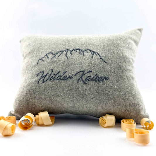 "Wilder Kaiser" Design-Zirbenkissen - Ellmauer Zirbenwelt