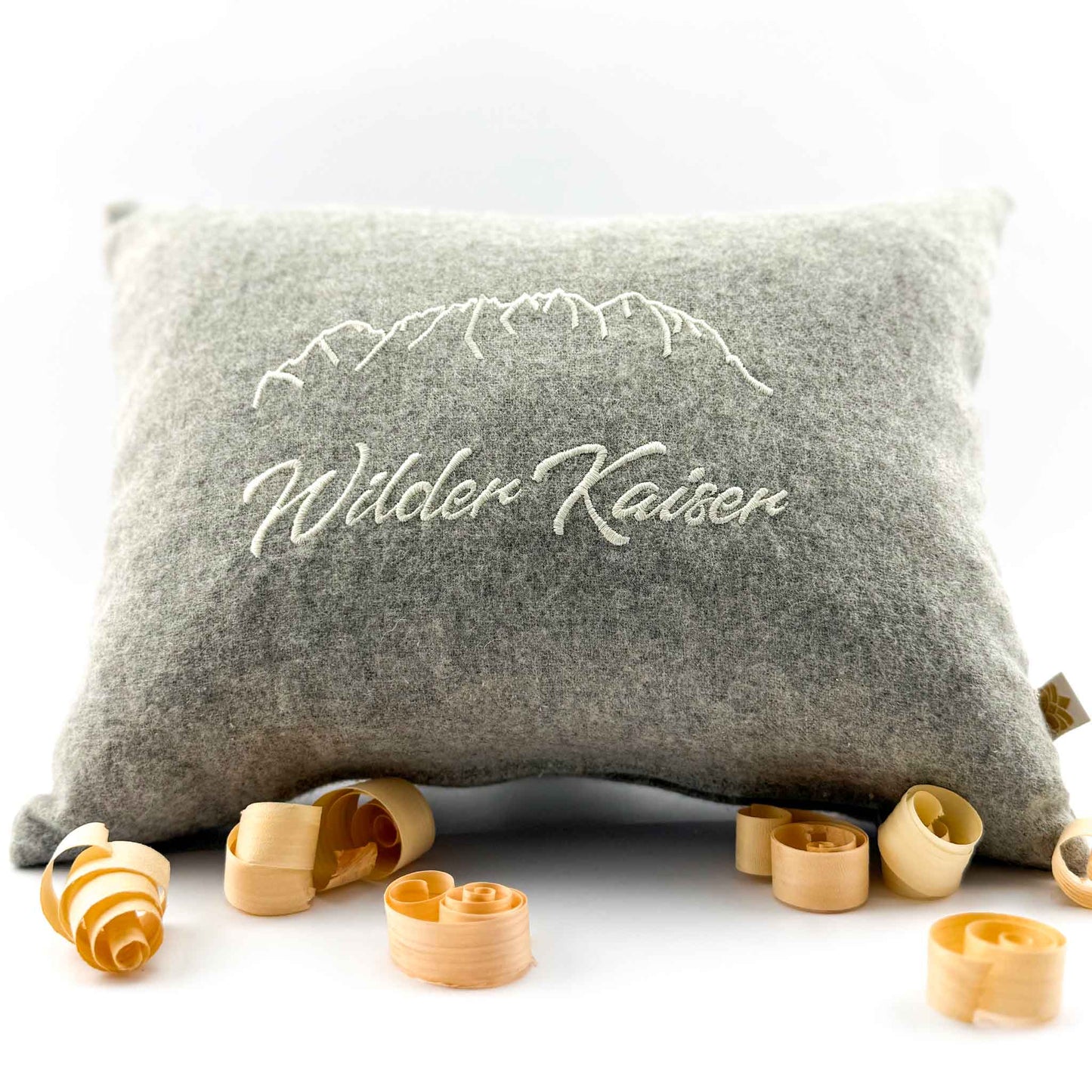 "Wilder Kaiser" Design-Zirbenkissen - Ellmauer Zirbenwelt
