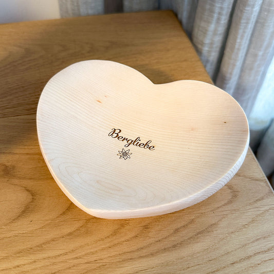 Zirben-Herzschale "Bergliebe"