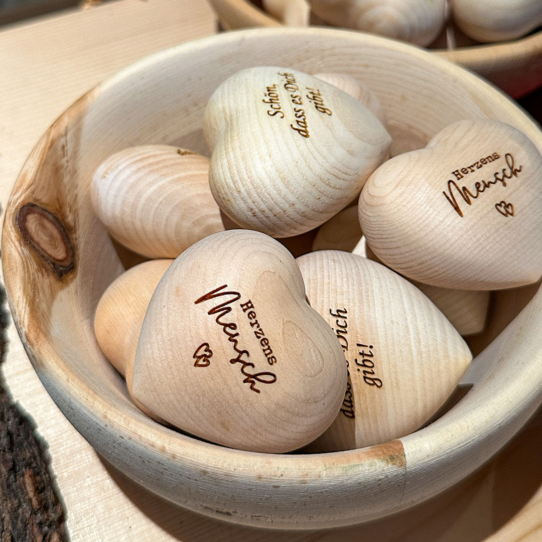 ZirbenHerz - Set "Herzens Mensch" - Ellmauer Zirbenwelt