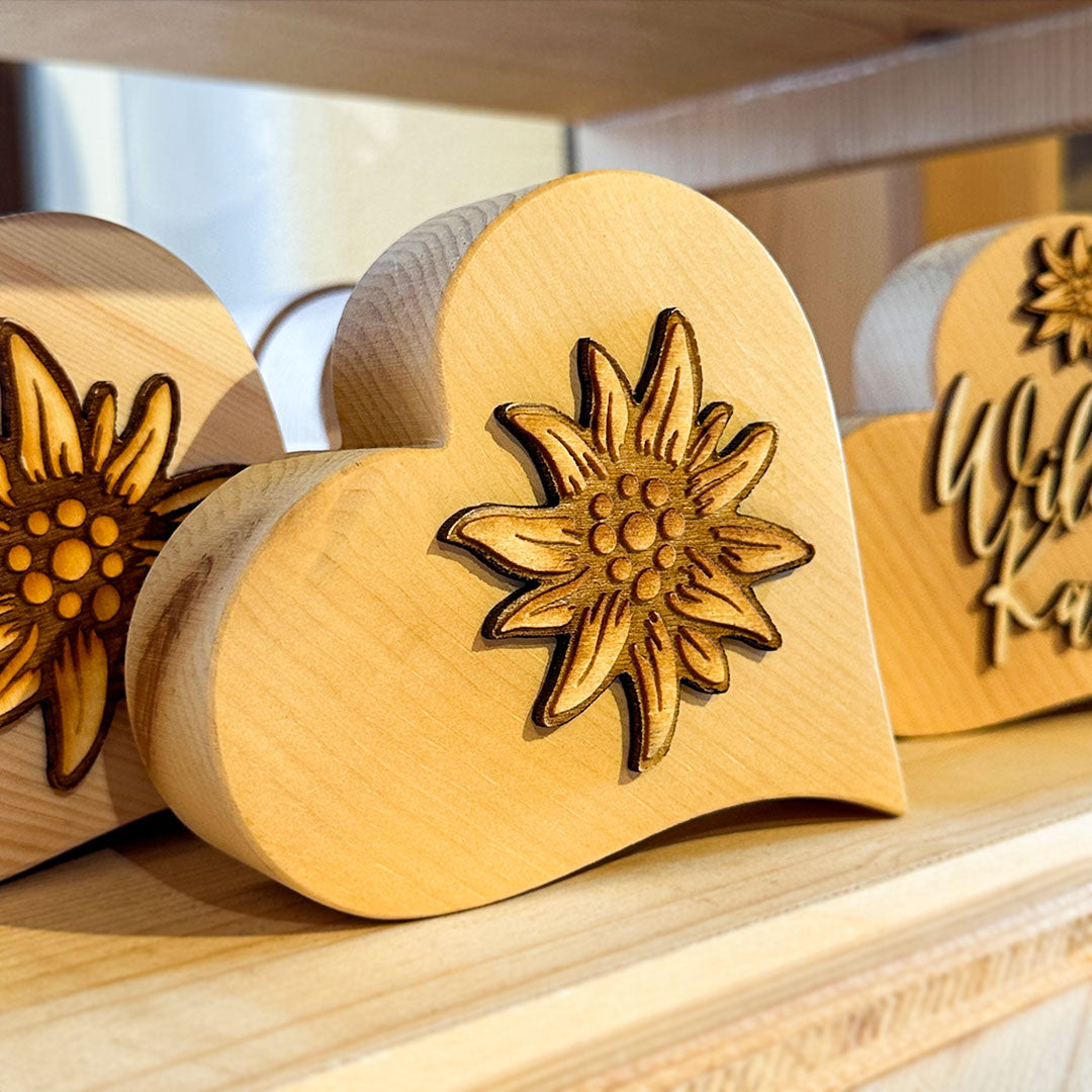 Kleines Zirbenherz "Wilder Kaiser" - Ellmauer Zirbenwelt