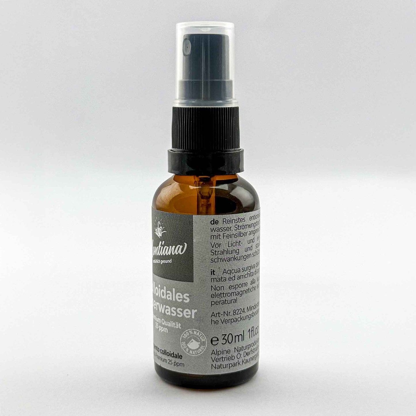 Kolloidales Silberwasser 250 ml - Ellmauer Zirbenwelt