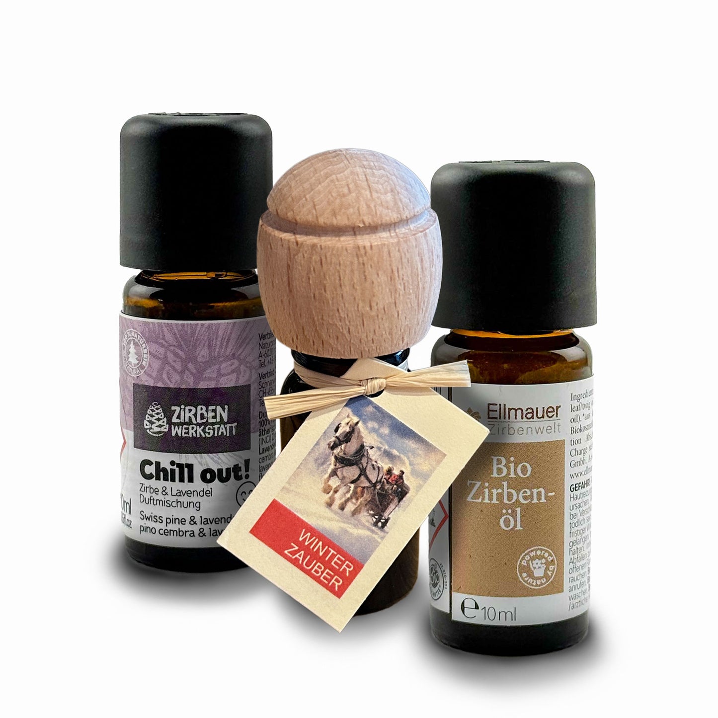 3er Set Winterzauber & Zirbenöl & Chill Out!