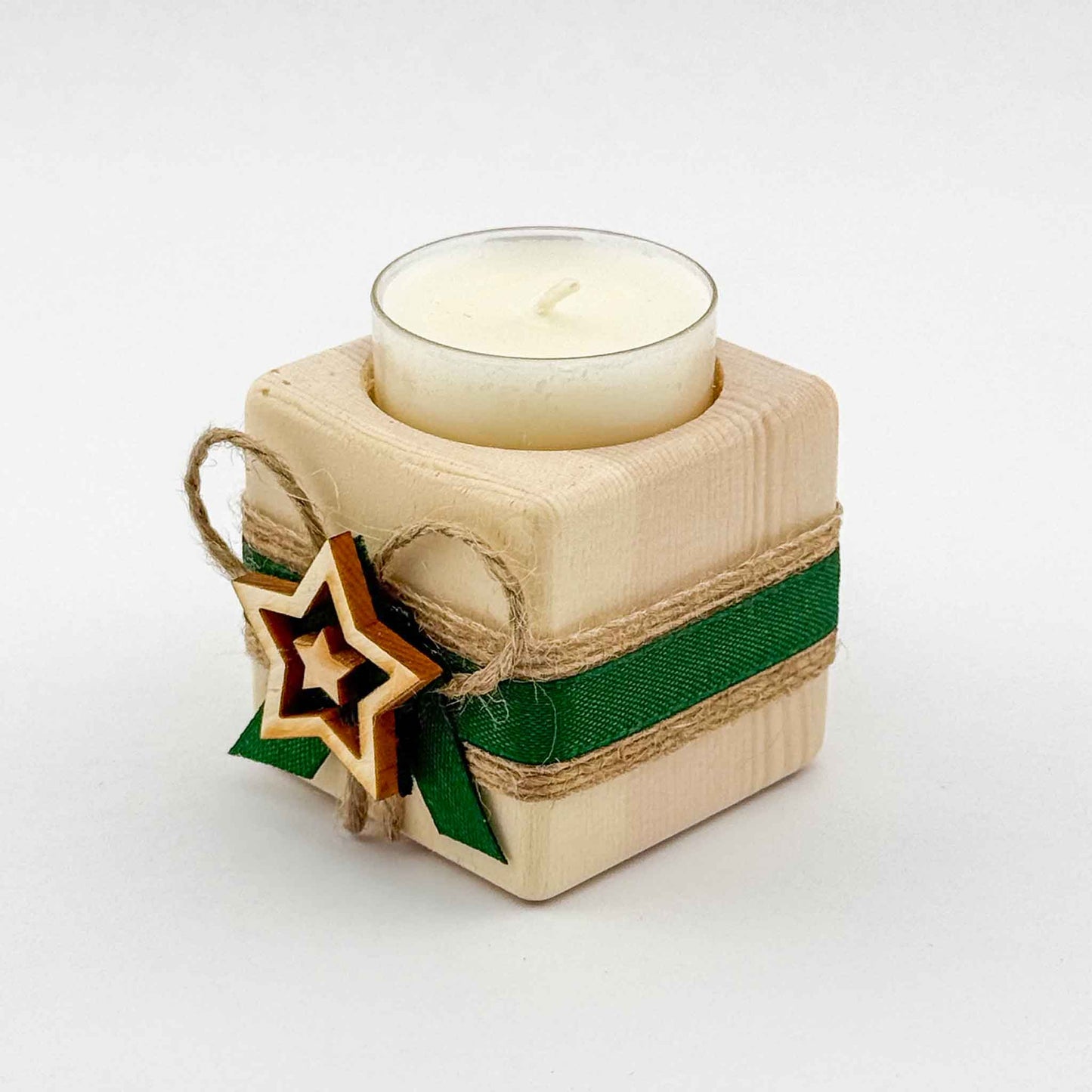 Weihnachtliches Teelicht - Ellmauer Zirbenwelt