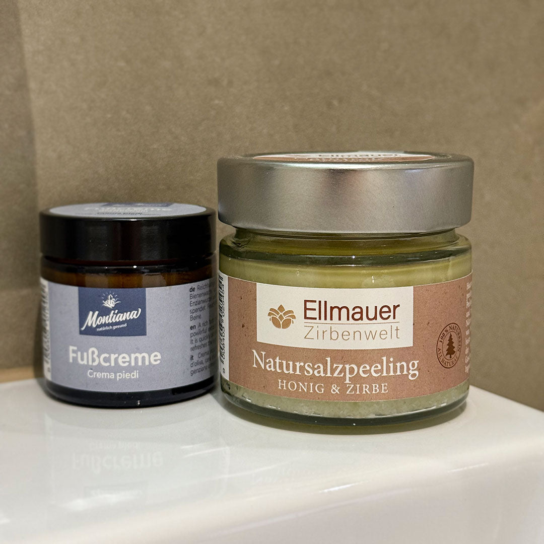 Natursalz-Peeling "Honig & Zirbe" - Ellmauer Zirbenwelt