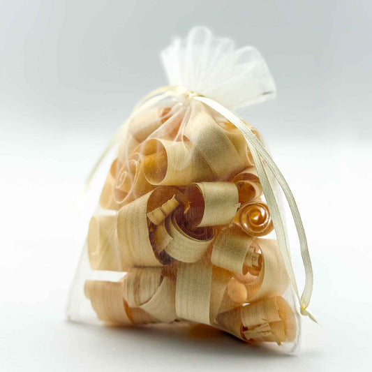 "Duftsackerl" gefüllt mit Zirbenspänen - Ellmauer Zirbenwelt