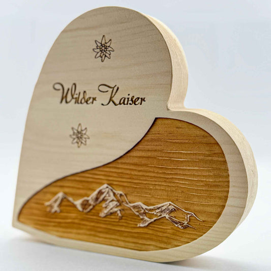 Stilvolles Zirbenherz "Wilder Kaiser" - Ellmauer Zirbenwelt