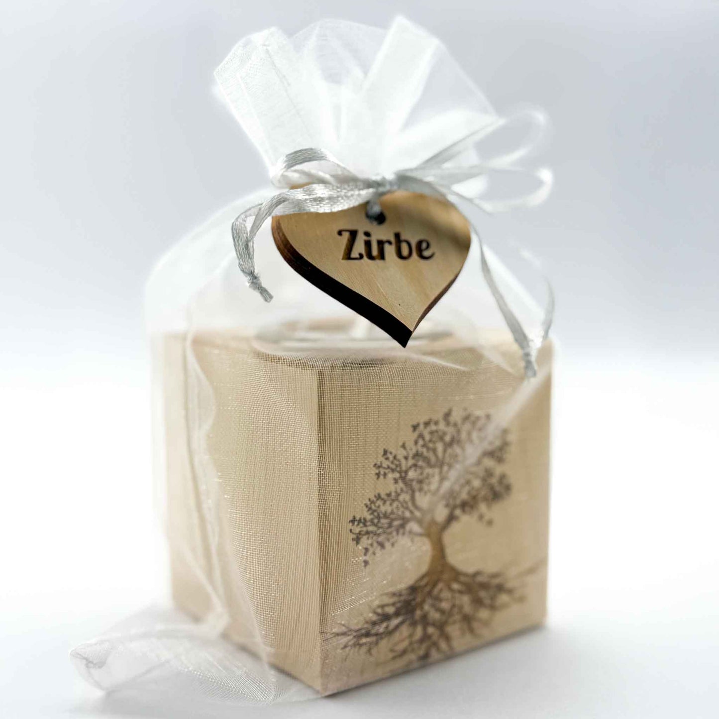 Zirben-Teelicht "Baum des Lebens" - Ellmauer Zirbenwelt