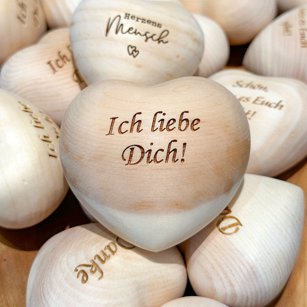 Zirbenherzchen "Ich liebe dich"