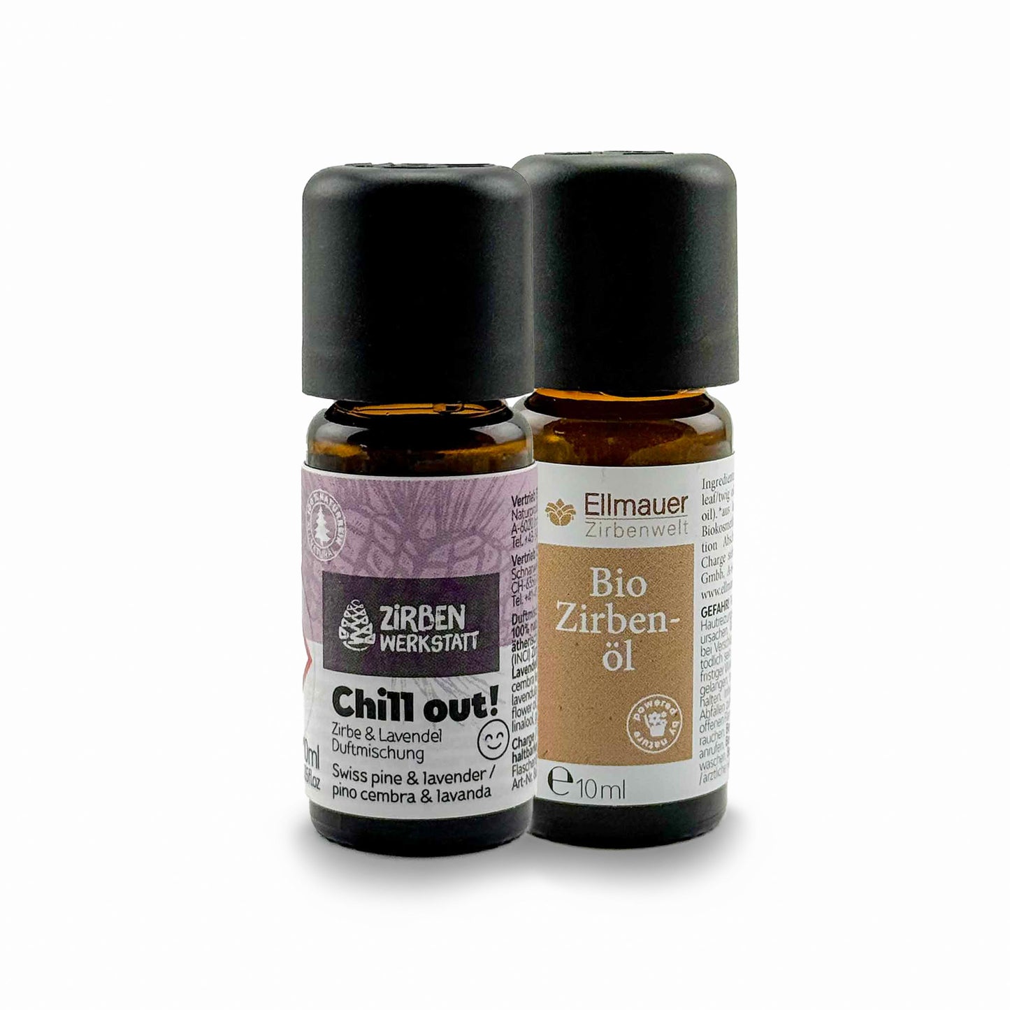 2er Set Bio-Zirbenöl & Chill out!