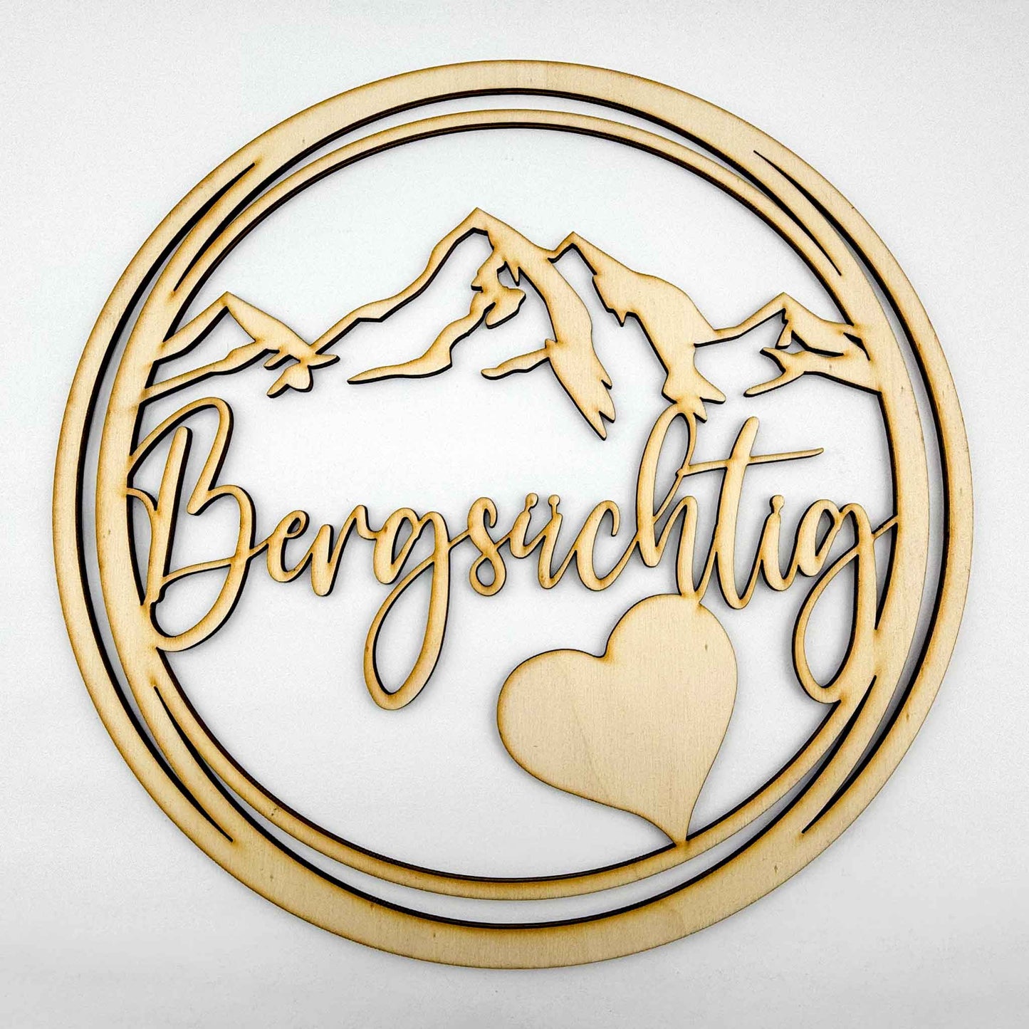 Deko-Loops aus Holz "Heim" - Ellmauer Zirbenwelt