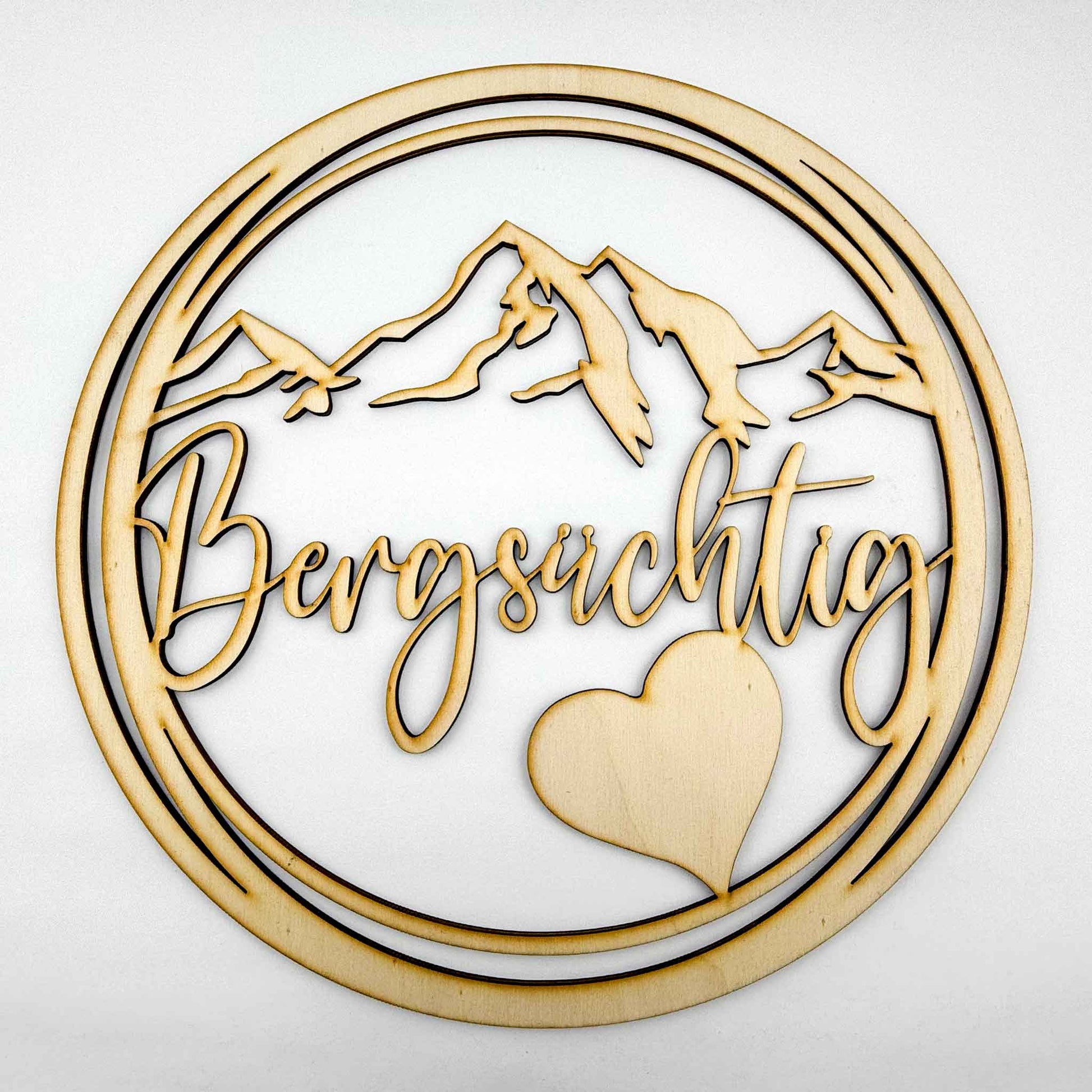 Deko-Loops aus Holz "Heim" - Ellmauer Zirbenwelt