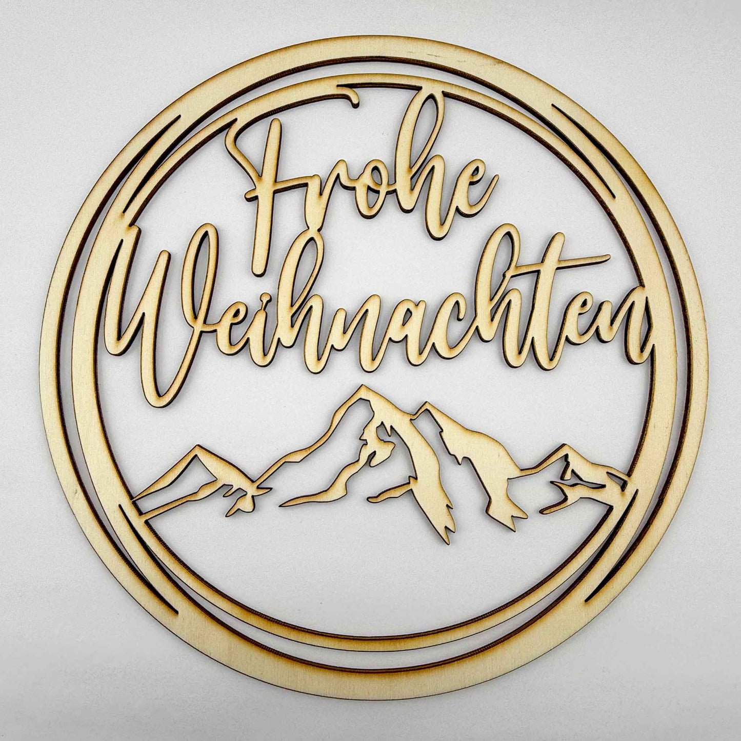 Deko-Loops aus Holz "Alpenliebe" - Ellmauer Zirbenwelt