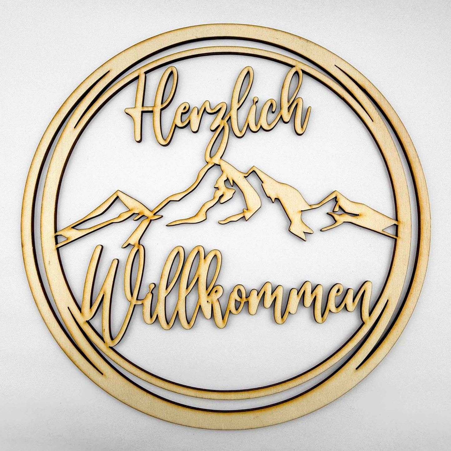 Deko-Loops aus Holz "Heim" - Ellmauer Zirbenwelt