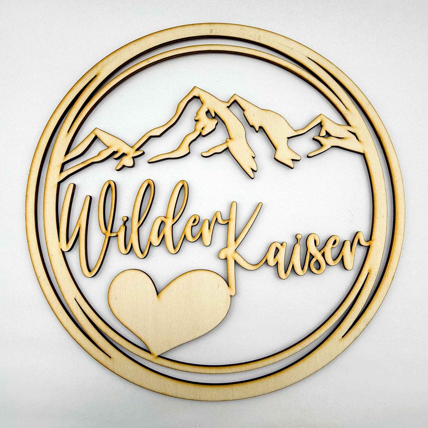 Deko-Loops aus Holz "Heim" - Ellmauer Zirbenwelt