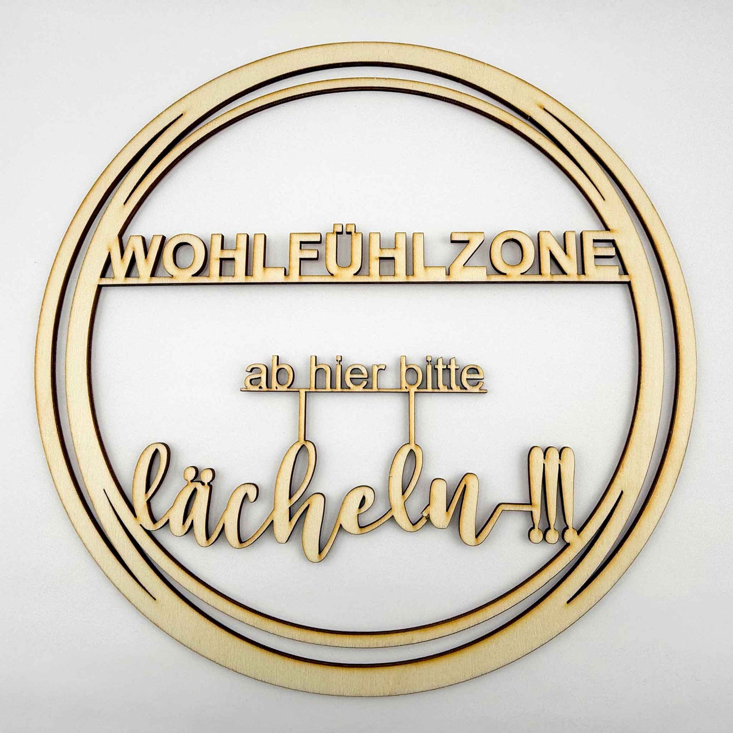 Deko-Loops aus Holz "Heim" - Ellmauer Zirbenwelt