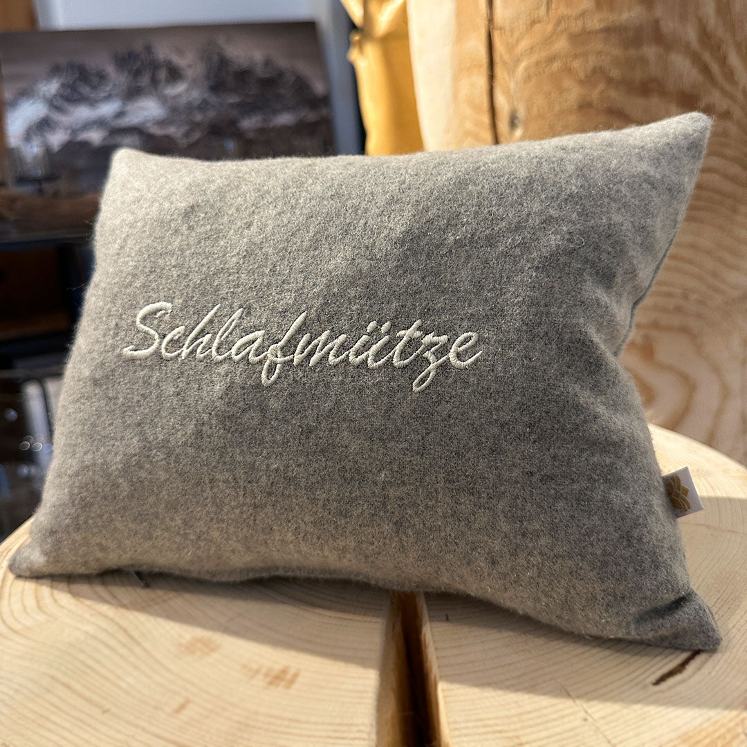 "Schlafmütze" Design-Kissen