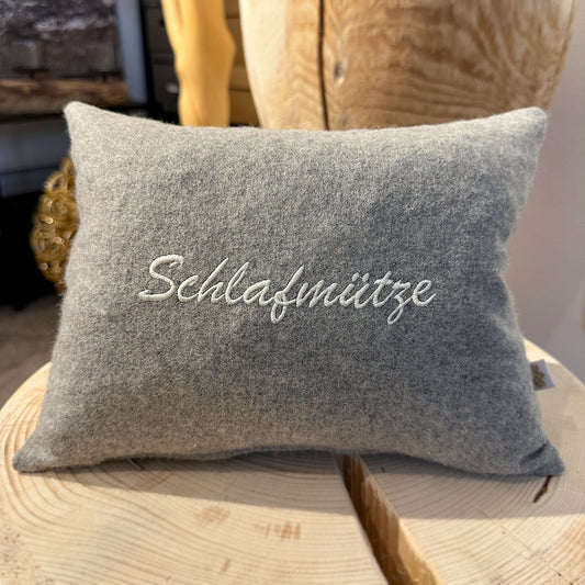 "Schlafmütze" Design-Kissen