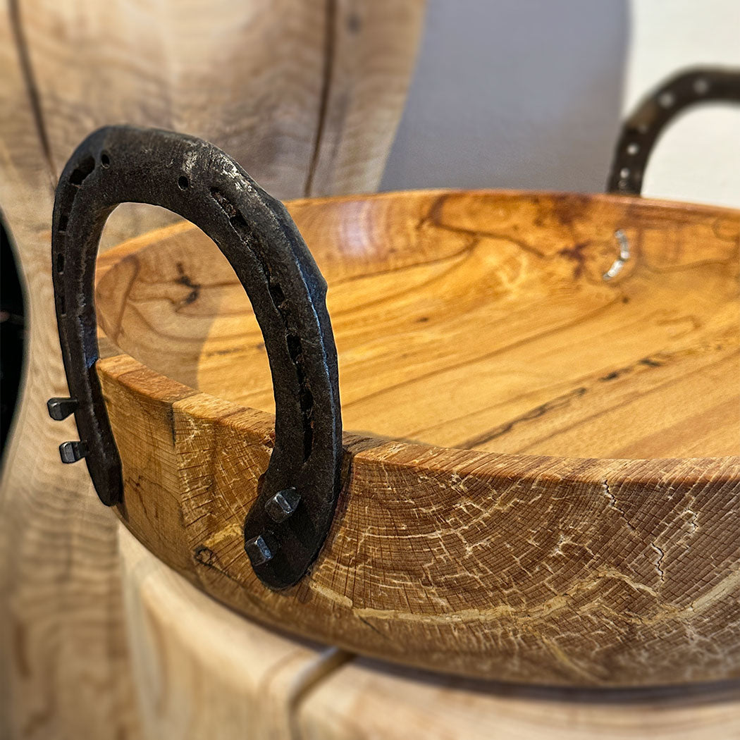 Handgedrechselte Holzschale aus Buche