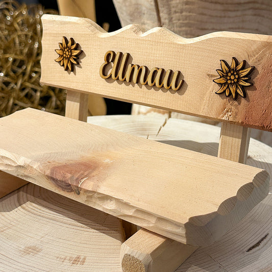 Deko-Zirbenbank "Ellmau" - Ellmauer Zirbenwelt