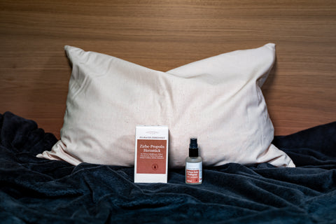 Zirben-Aroma-Kissen 40 x 60  - geeignet zum Schlafen inkl. Herzstück und Spray