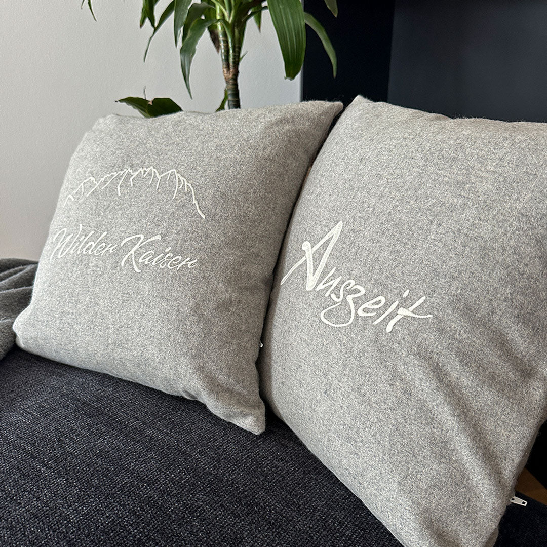 2er Set Grau "Auszeit"