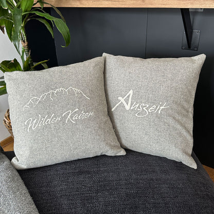 2er Set Grau "Auszeit"