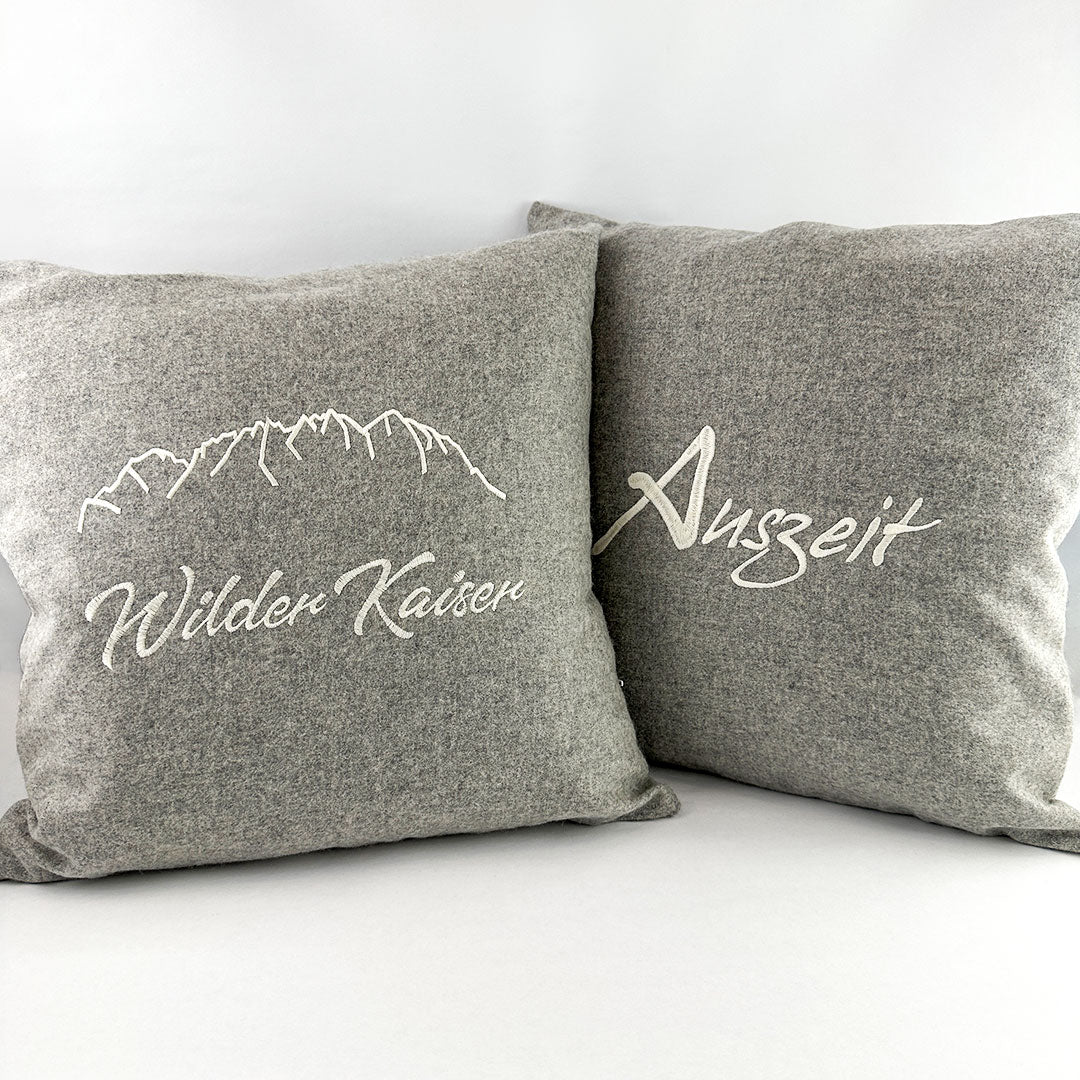 2er Set Grau "Auszeit"