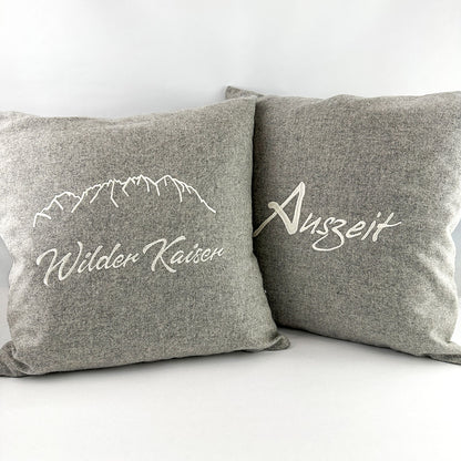 2er Set Grau "Auszeit"