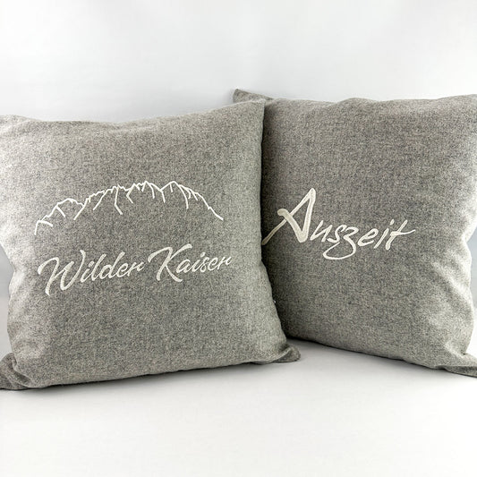 2er Set Grau "Auszeit"