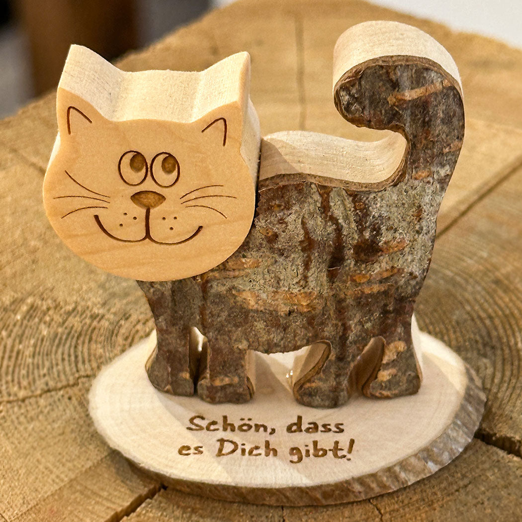 Kleine Zirben-Katze