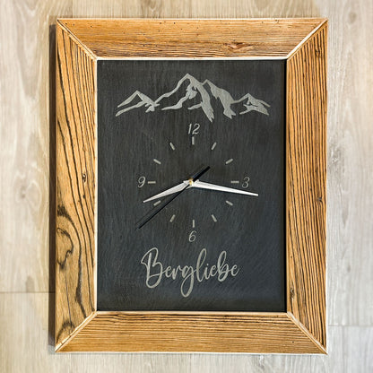 Wanduhr "Bergliebe"
