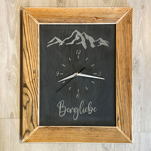 Wanduhr "Bergliebe"