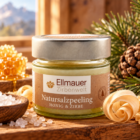 Natursalz-Peeling "Honig & Zirbe"