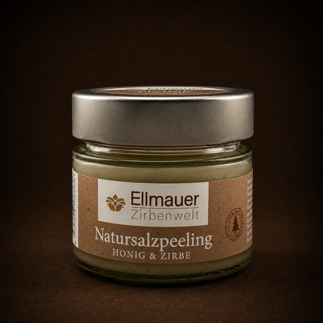 Natursalz-Peeling "Honig & Zirbe"