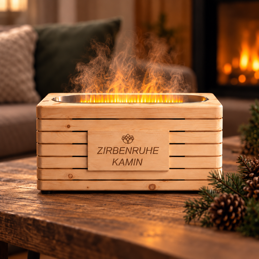 ZIRBENRUHE KAMIN - inkl. Bio-Zirbenöl