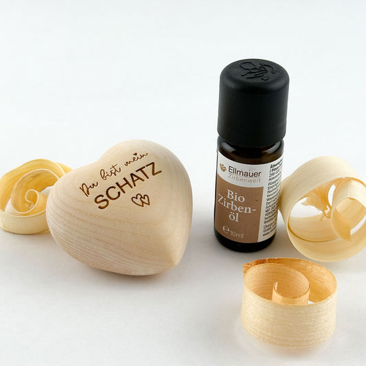 ZirbenHerzchen-Set "Schatz"