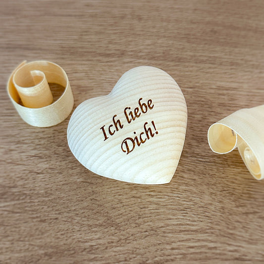 ZirbenHerzchen "Ich liebe dich"
