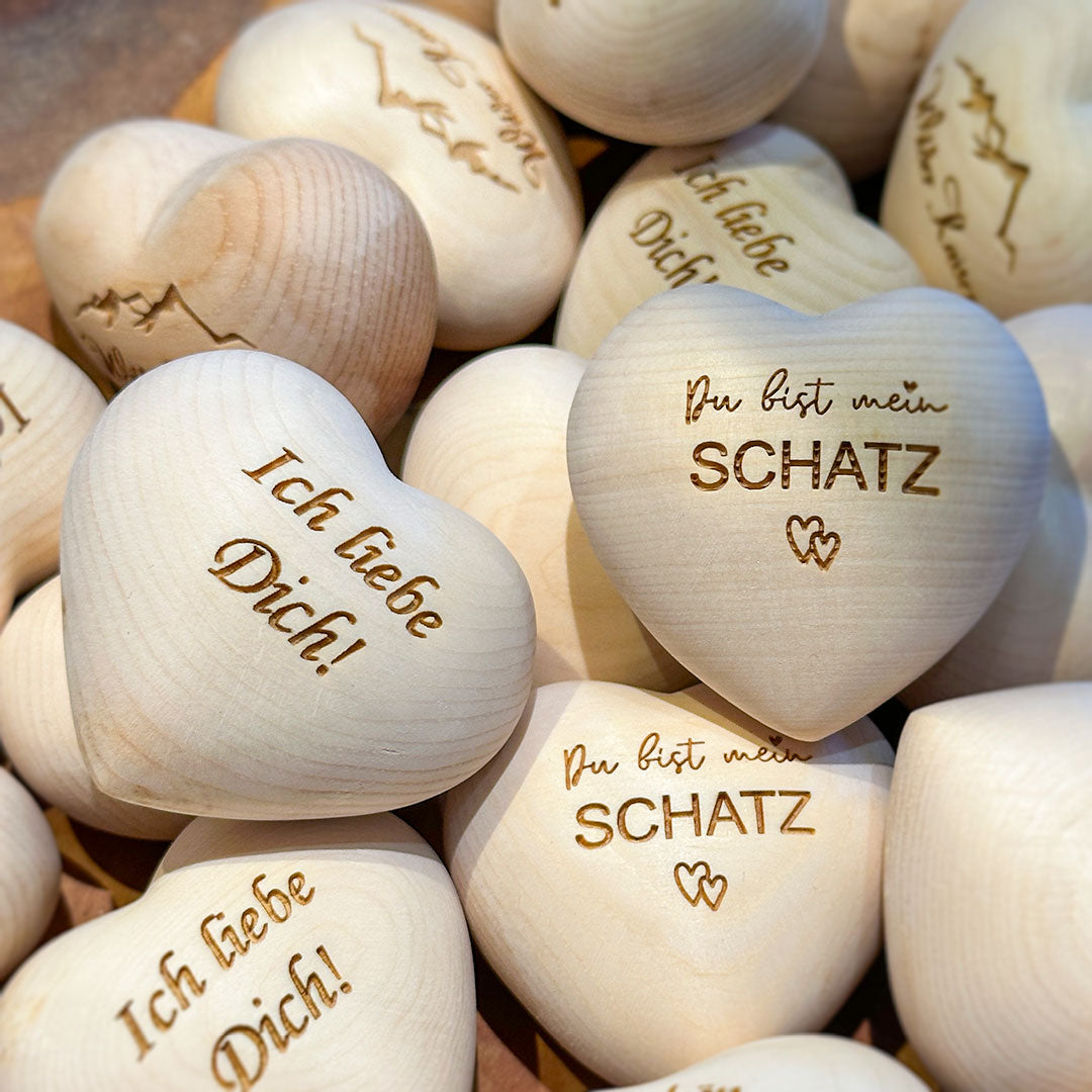 ZirbenHerzchen "Ich liebe dich"