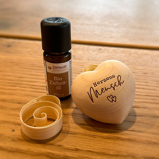 ZirbenHerz - Set "Herzens Mensch" - Ellmauer Zirbenwelt