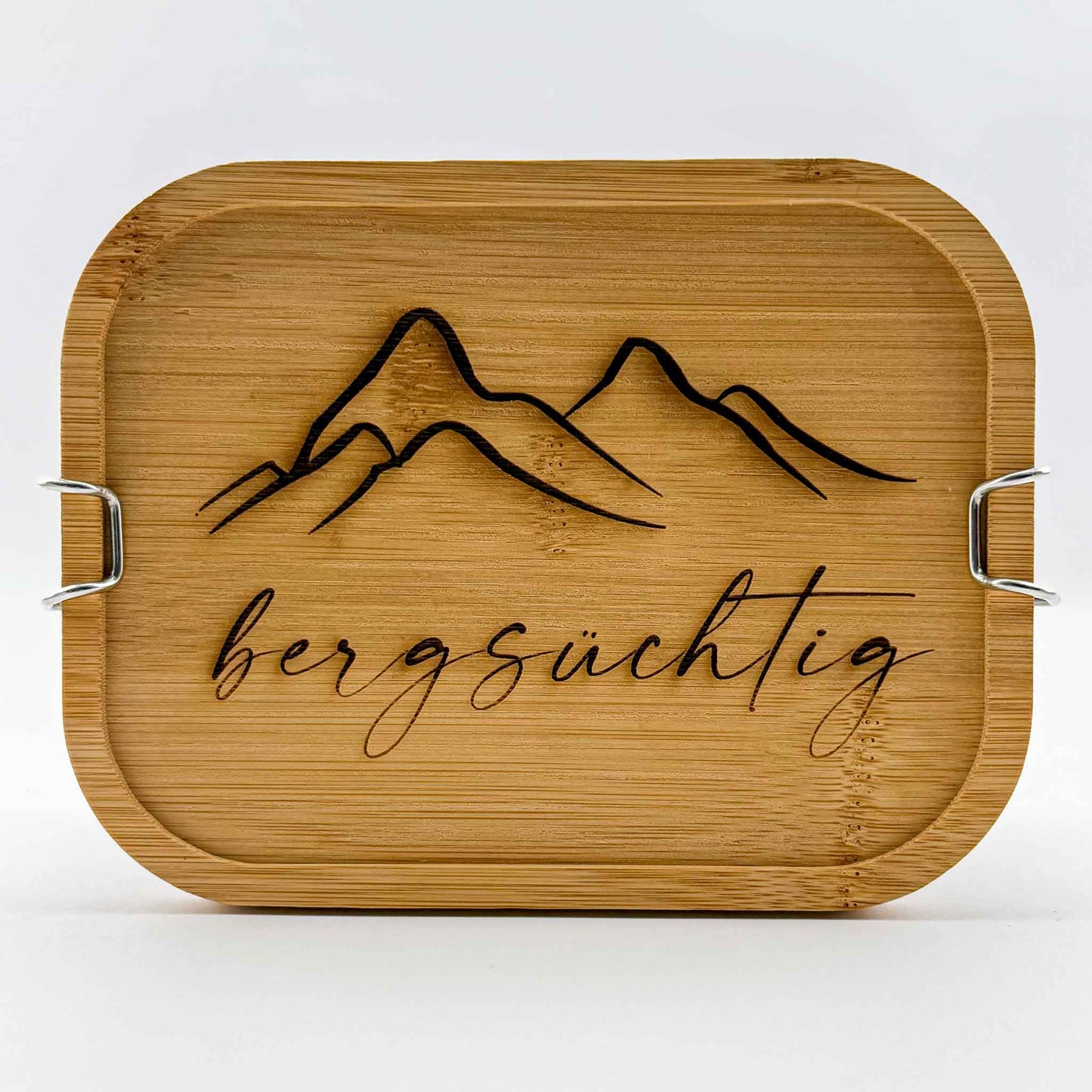 Jausenbox mit Holzdeckel "Alpenliebe"