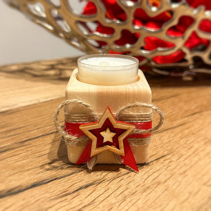 Weihnachtliches Teelicht