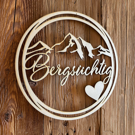 Deko-Loops aus Holz "Heim" - Ellmauer Zirbenwelt