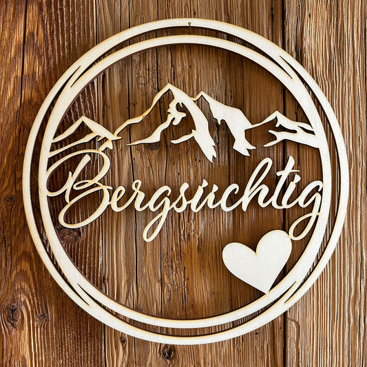 Deko-Loops aus Holz "Heim" - Ellmauer Zirbenwelt