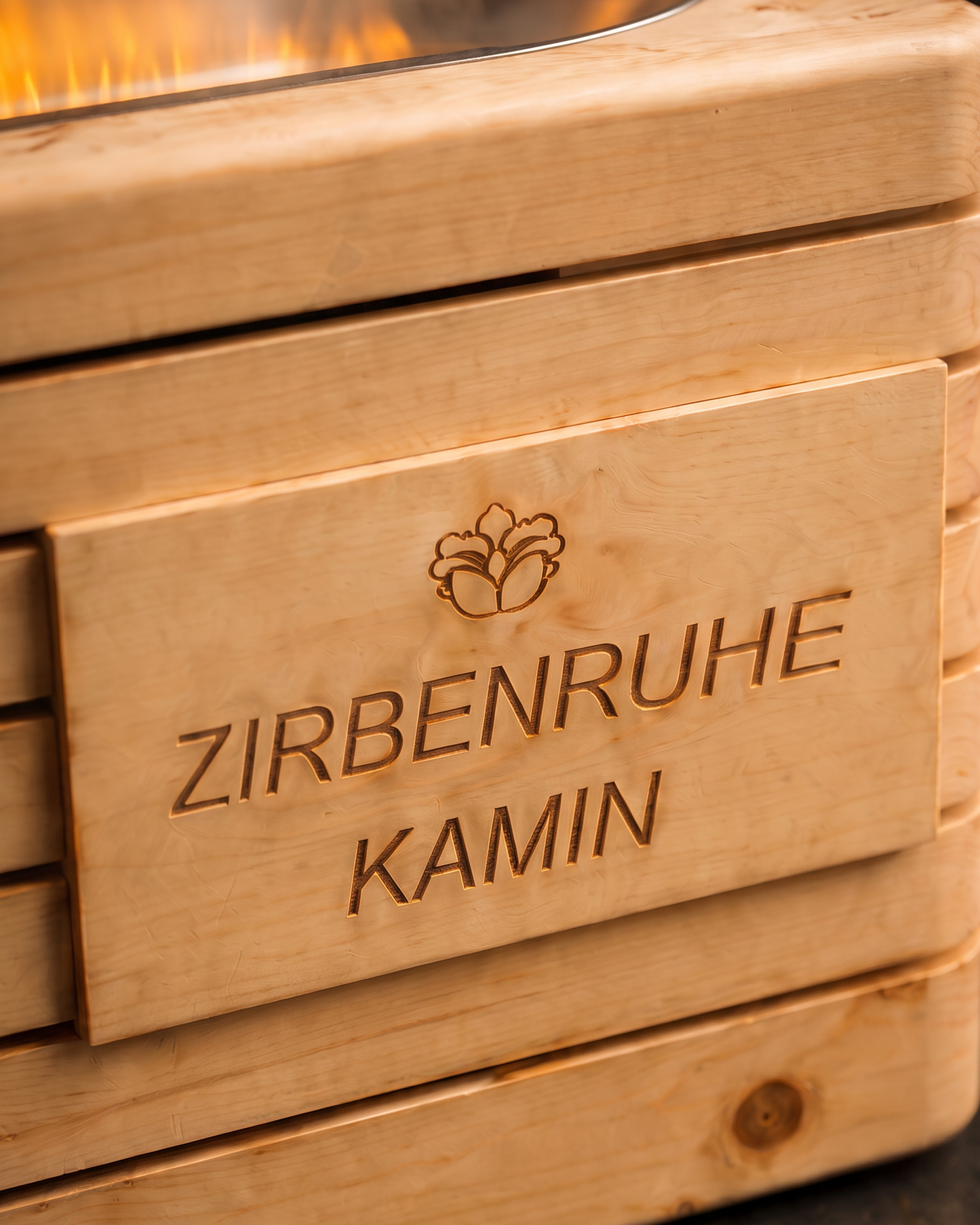 ZIRBENRUHE KAMIN - inkl. Bio-Zirbenöl