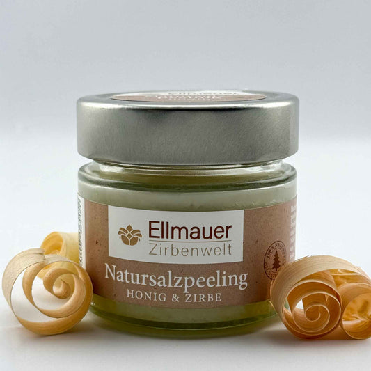 Natursalz-Peeling "Honig & Zirbe"