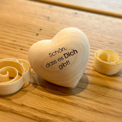ZirbenHerz - Set "Schön, dass es Dich gibt." - Ellmauer Zirbenwelt