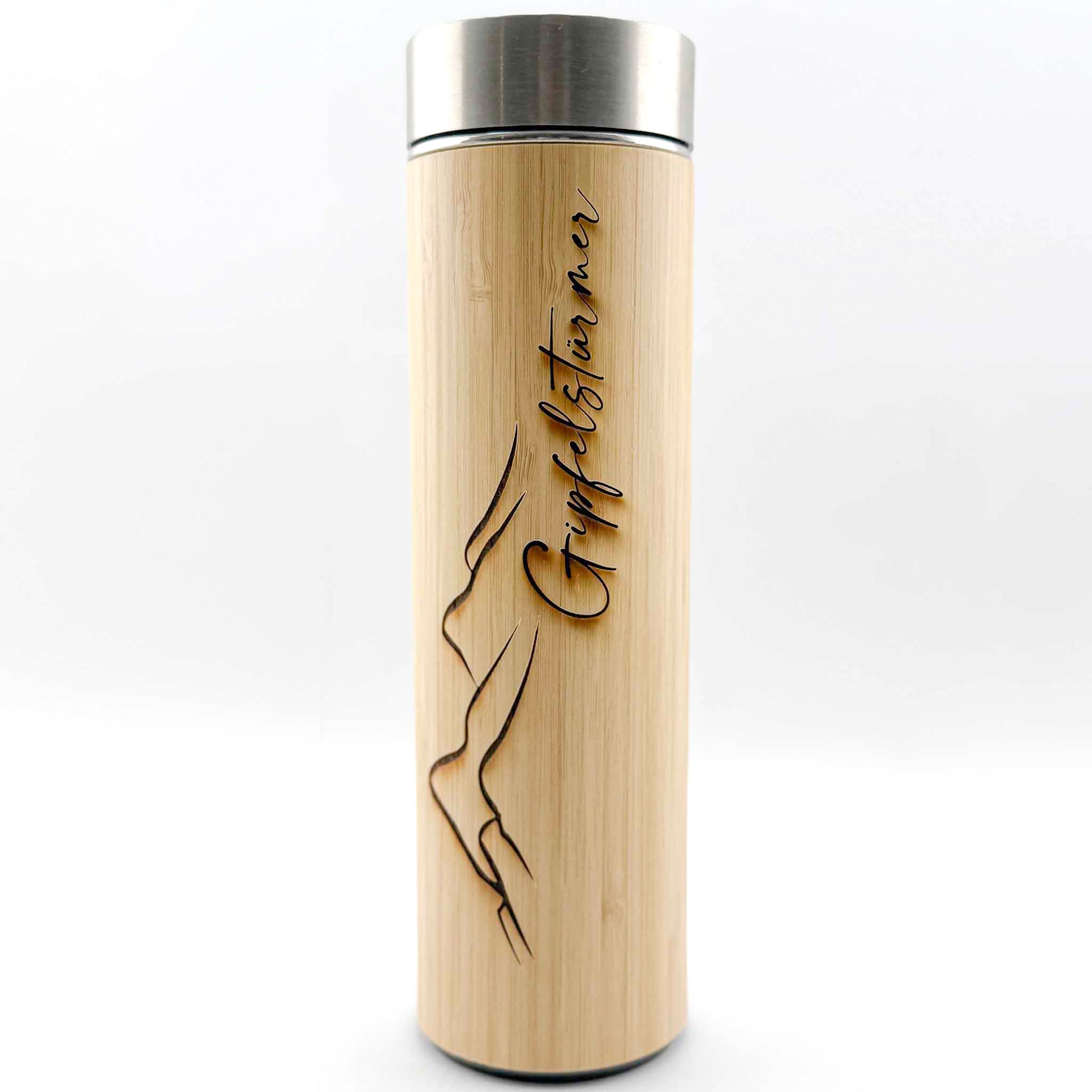 Edelstahl Trinkflasche "Gipfelstürmer"