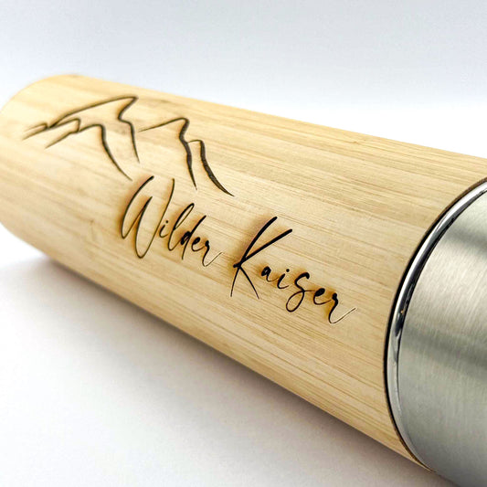 Edelstahl Trinkflasche "Wilder Kaiser"